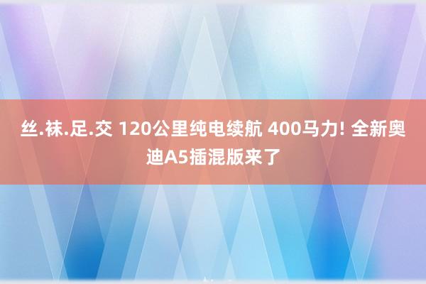 丝.袜.足.交 120公里纯电续航 400马力! 全新奥迪A5插混版来了